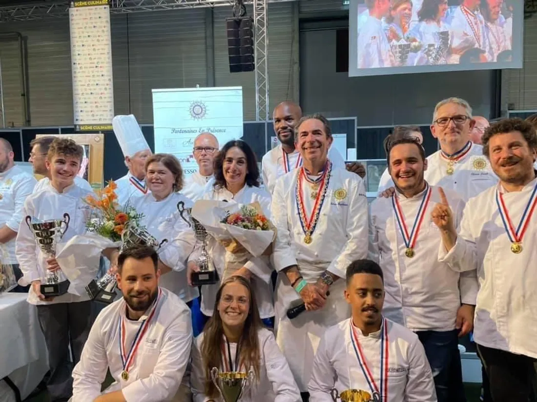 Les chefs de l'Académie Culinaire de France lors du dernier Sorbotel